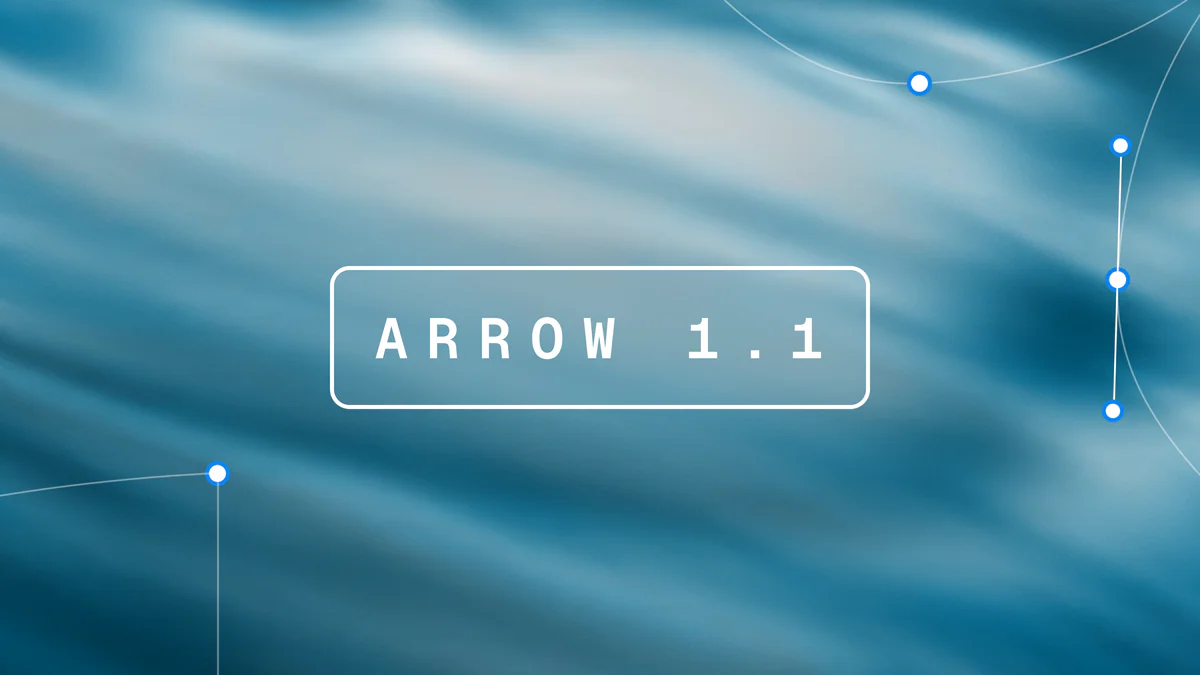 Arrow 1.1 hero banner