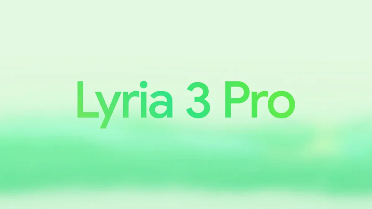 Google Lyria 3 Pro hero banner