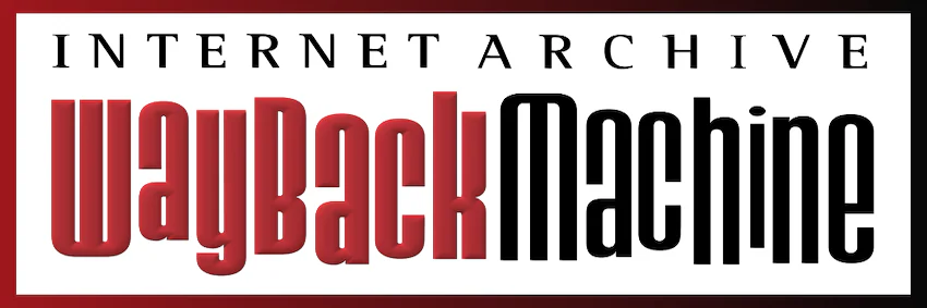 Logo Internet Archive Wayback Machine