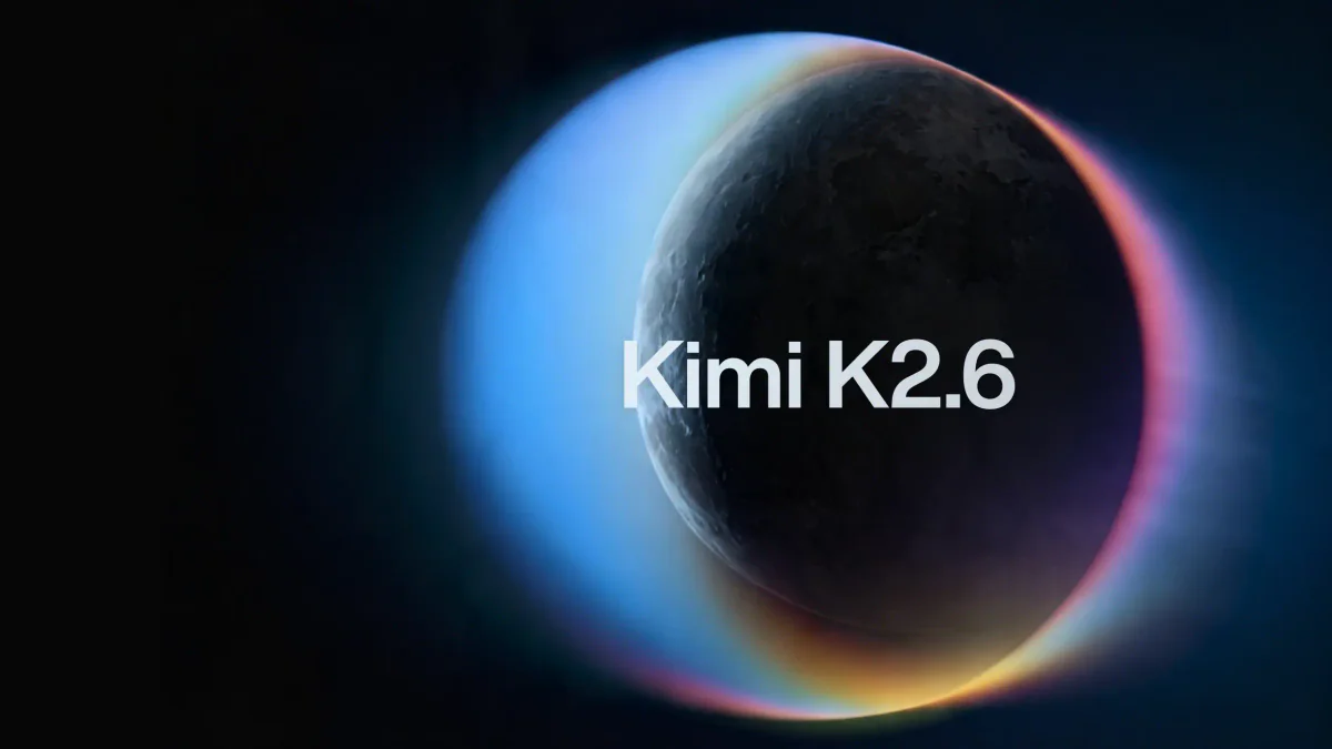 Kimi K2.6 official hero banner