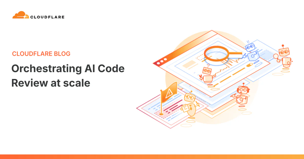 Cloudflare AI Code Review deep-dive banner