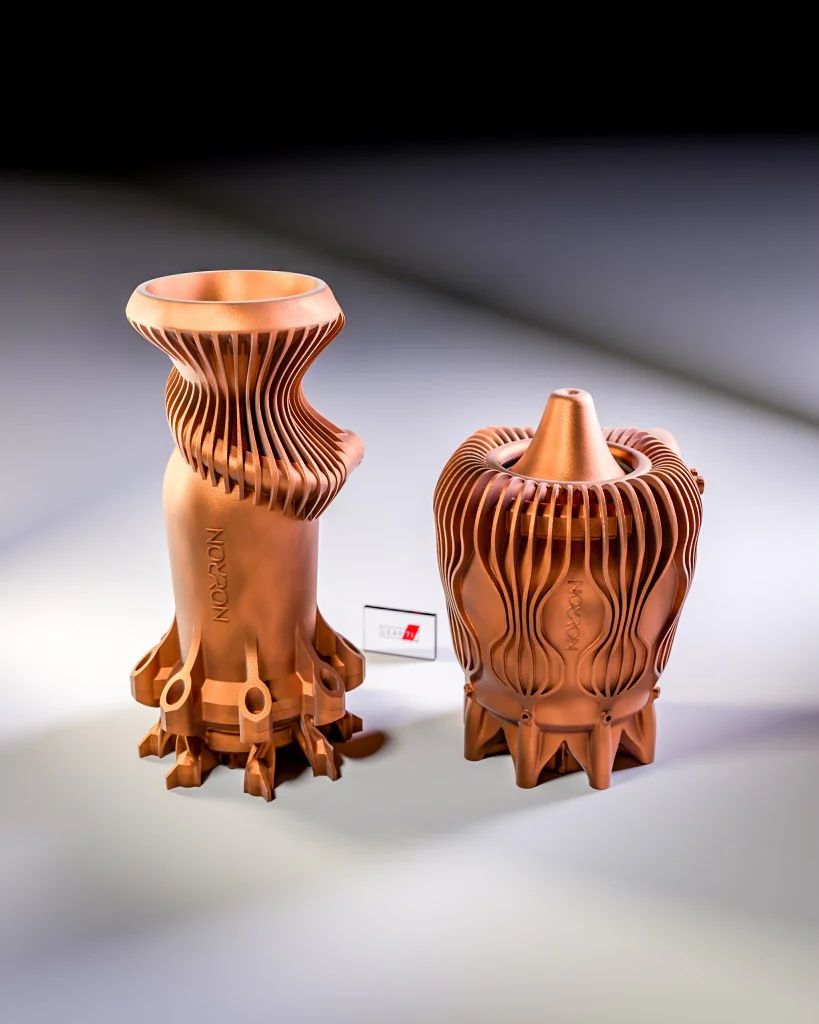 Phần cứng động cơ in từ đồng CuCrZr monolithic