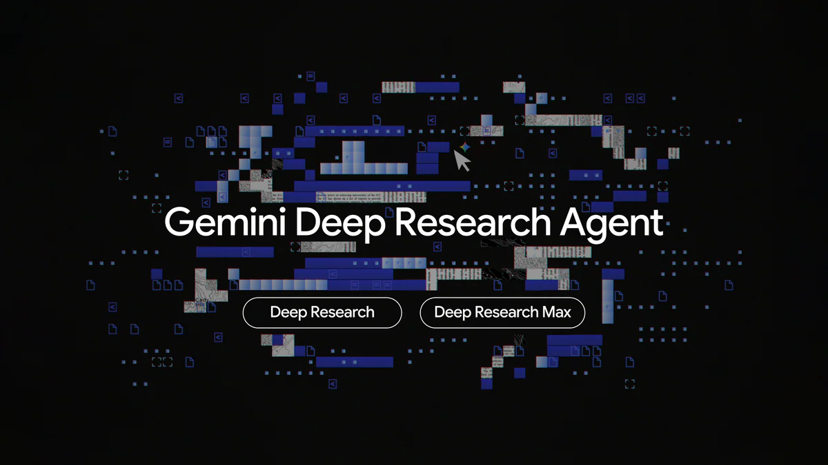 Gemini Deep Research Agent — Deep Research & Deep Research Max key art