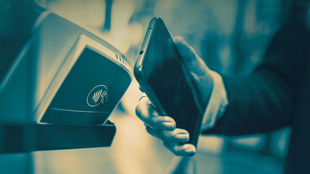NFC contactless payment scene — NGate malware campaign Brazil