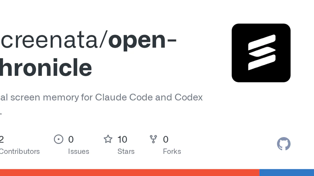 Open Chronicle GitHub repository banner