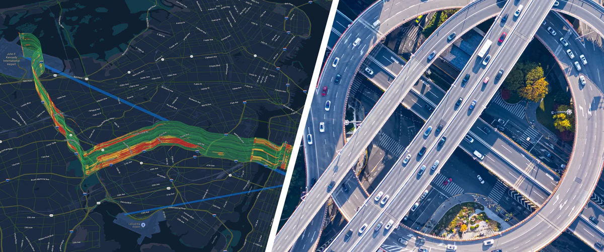 Roads Management Insights disruptions and vehicle counts