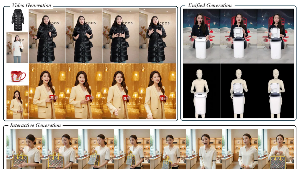 CoInteract framework overview: tạo video HOI từ reference người + sản phẩm + audio