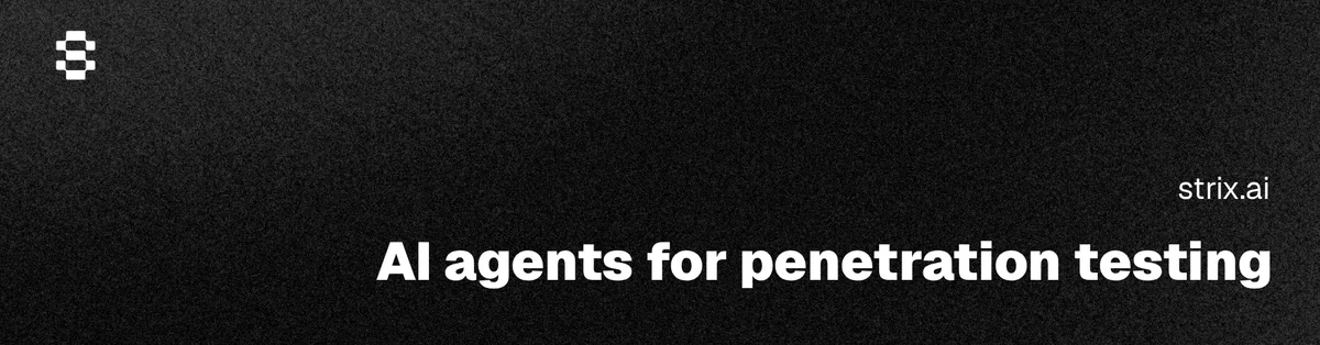 Strix — AI agents for penetration testing (strix.ai banner)