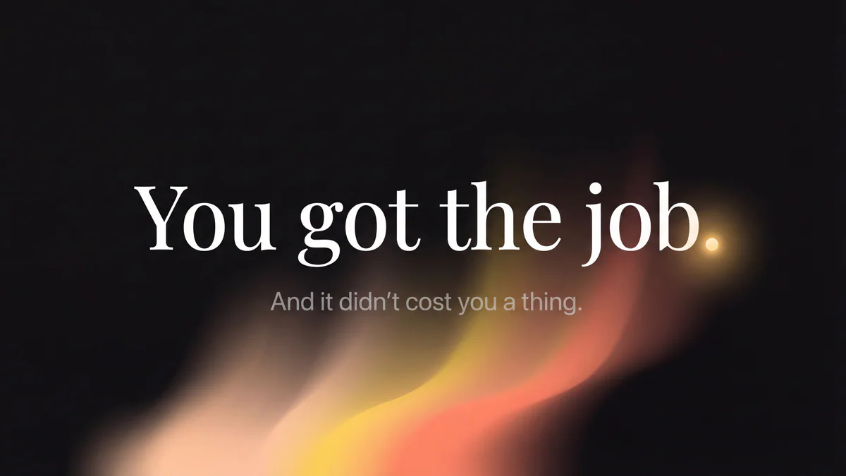 Career-Ops hero banner — You got the job. And it didn't cost you a thing.