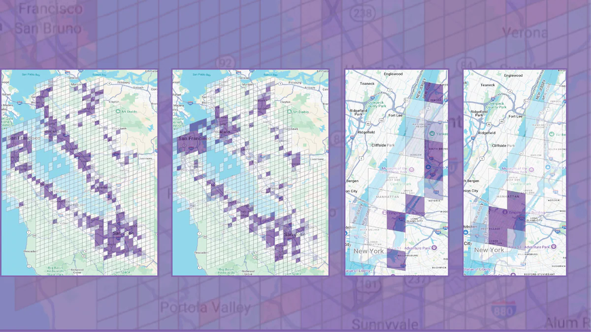 S2Vec hero — Google Earth AI built-environment embeddings