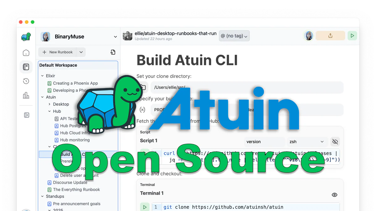 Atuin Desktop open source announcement