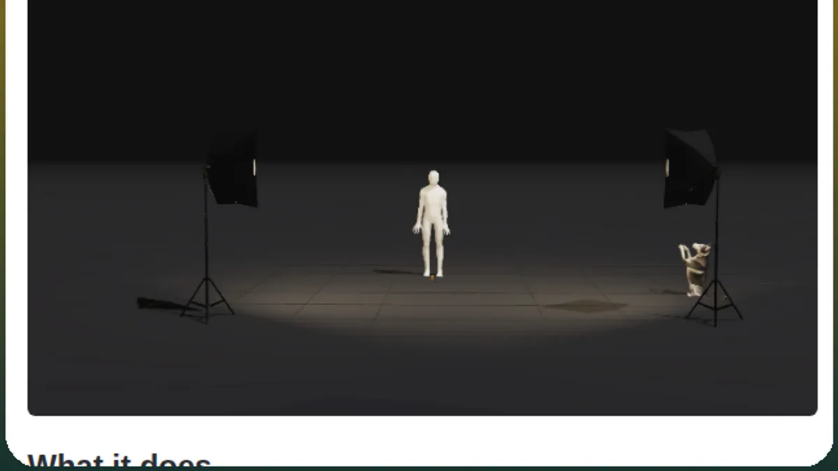 WebGPU neural motion matching demo - biped và quadruped character animated trong browser