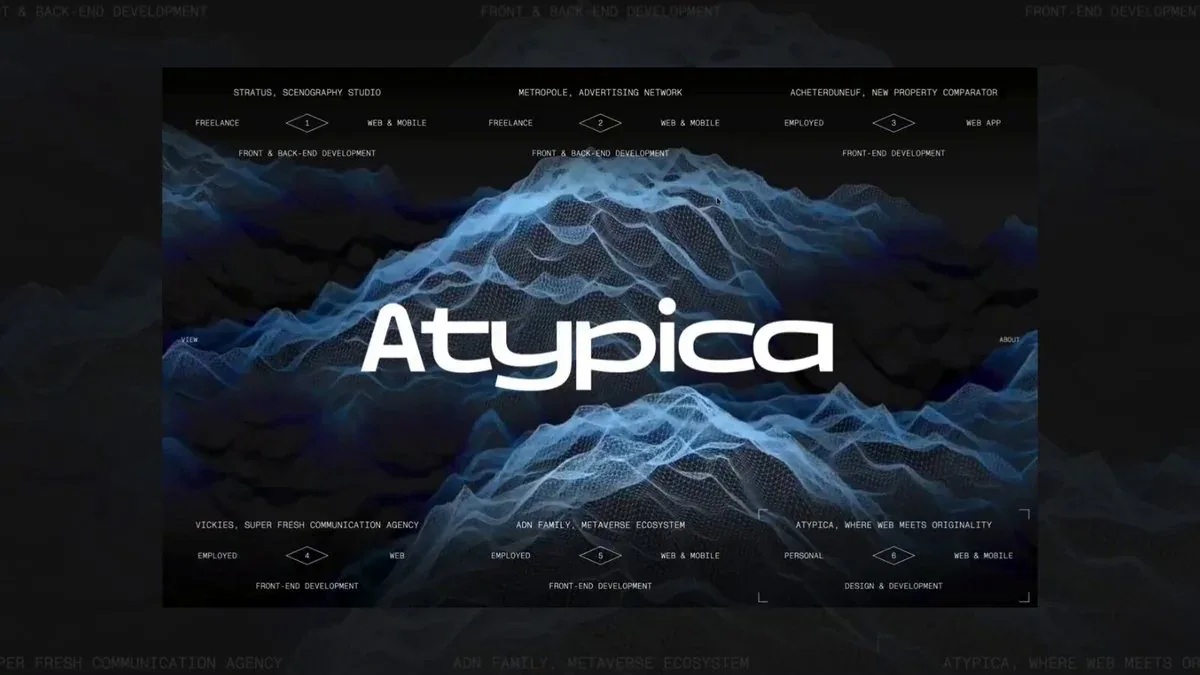 Thibault Guignand portfolio - WebGL shader driven by GSAP