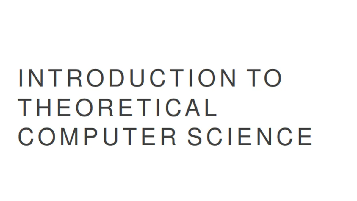 Introduction to Theoretical Computer Science - Boaz Barak