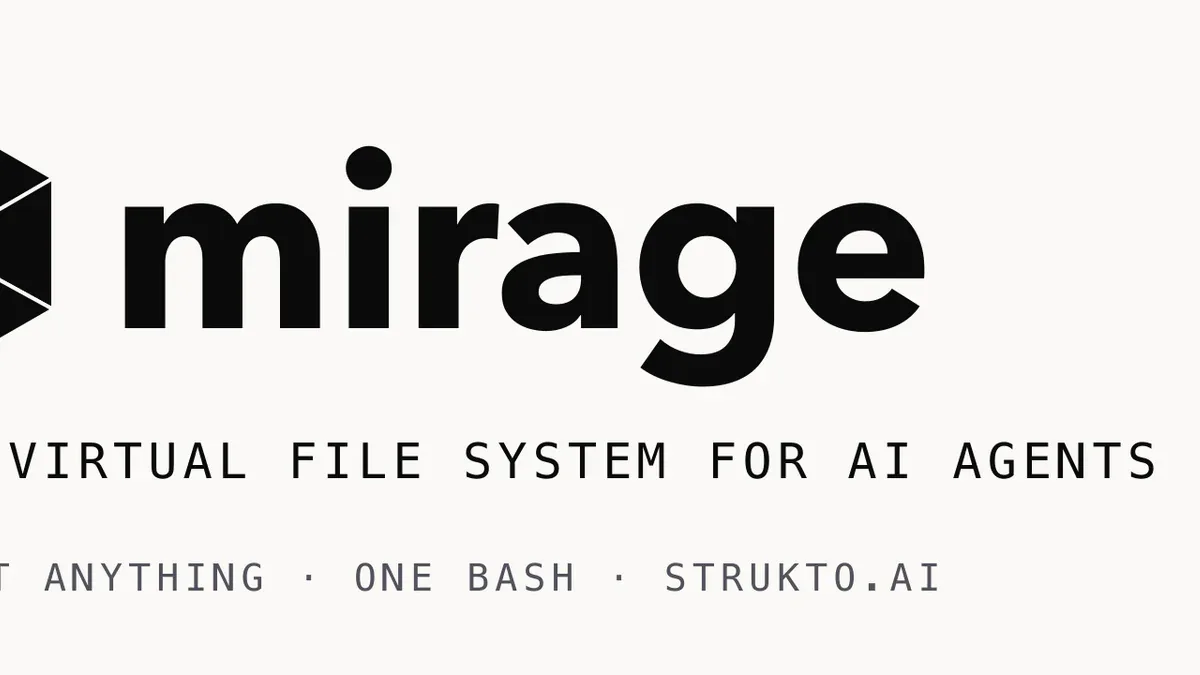 Mirage - A Unified Virtual File System for AI Agents