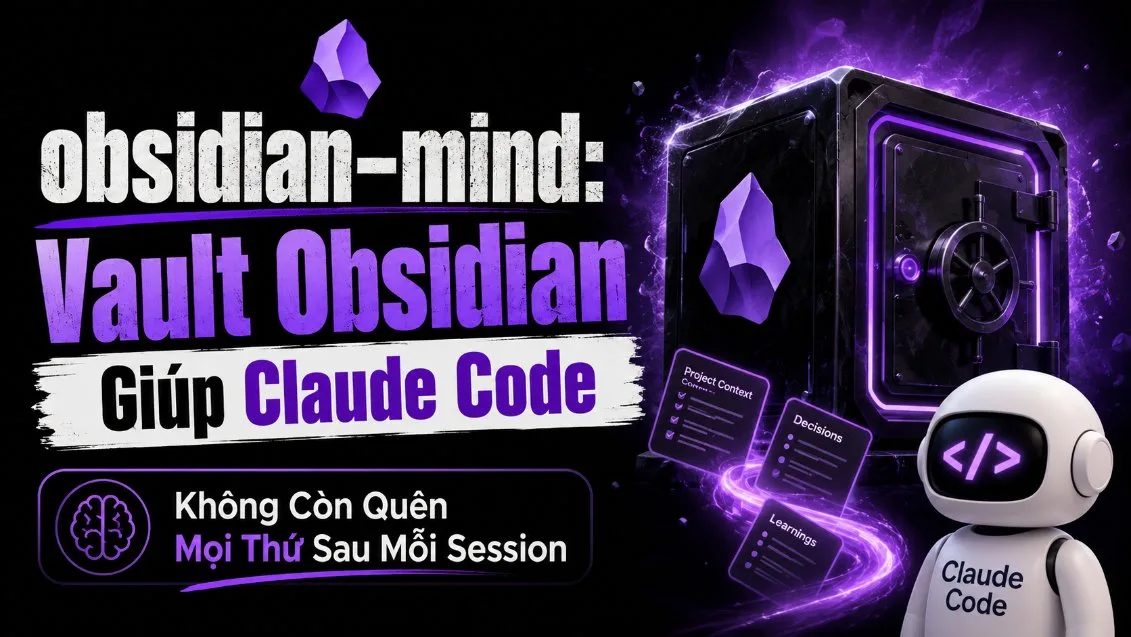 obsidian-mind: Vault Obsidian Giúp Claude Code Không Còn Quên Mọi Thứ ...