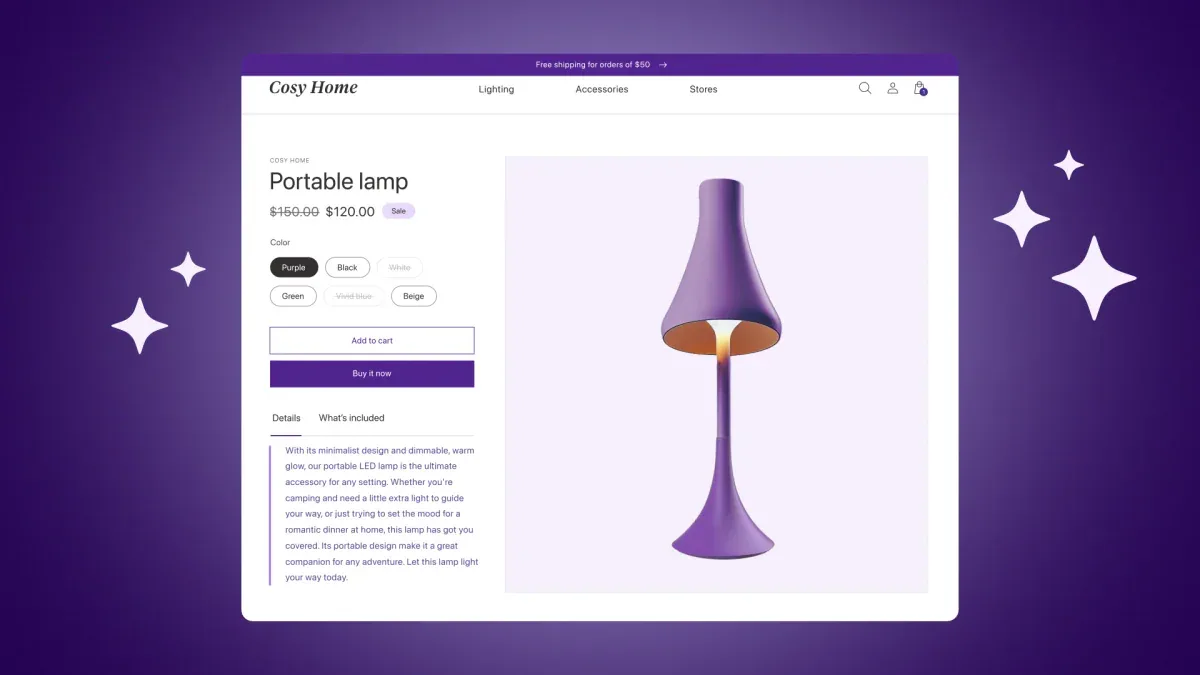 Shopify AI-powered storefront demo