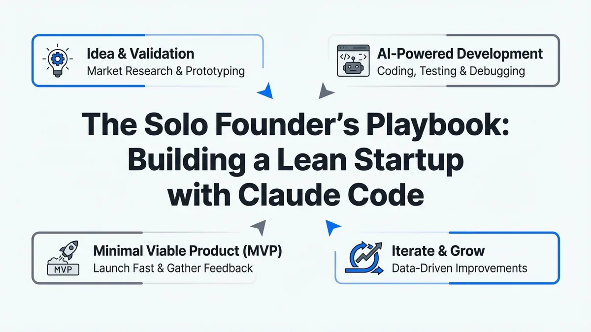 Solo Founder's Playbook với Claude Code