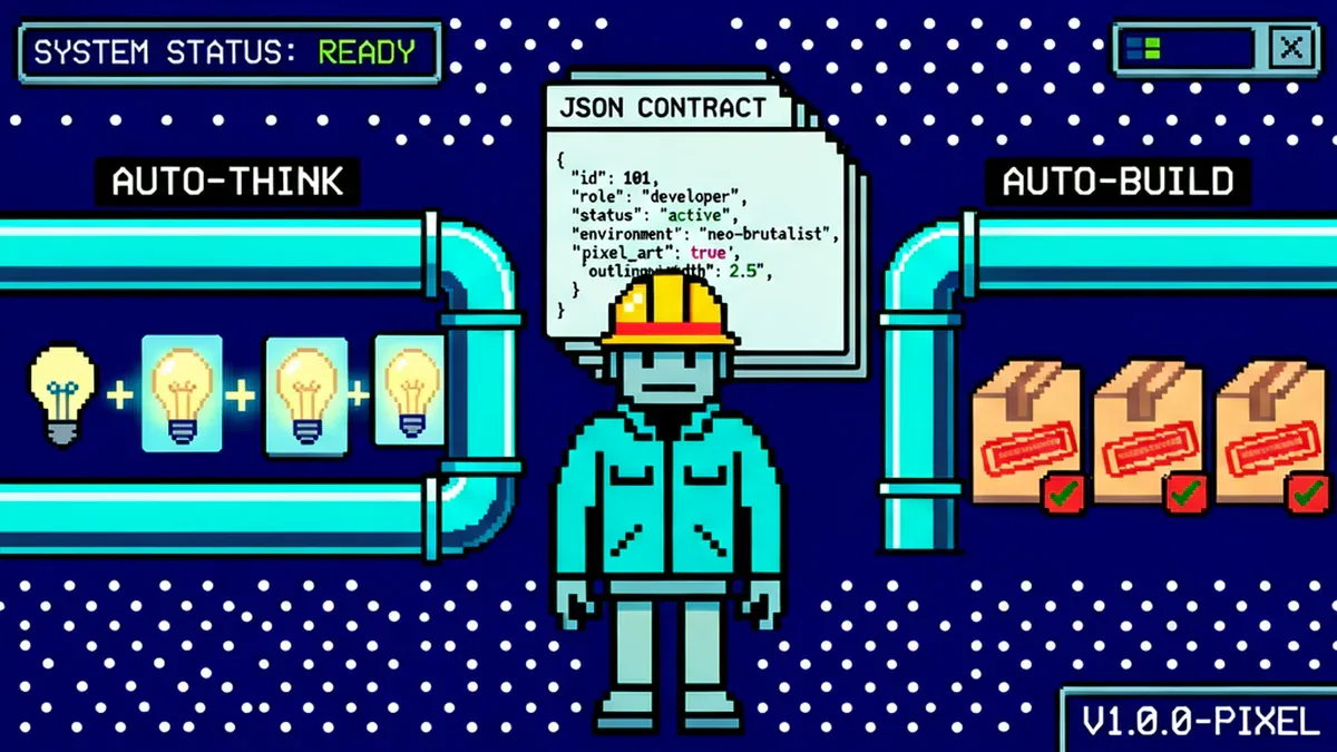 Auto-think feeds ý tưởng, Auto-build xuất ra artifact đã verify