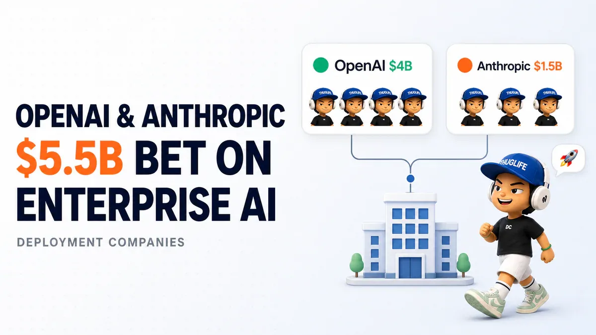 OpenAI và Anthropic chi $5.5B cho công ty triển khai AI doanh nghiệp