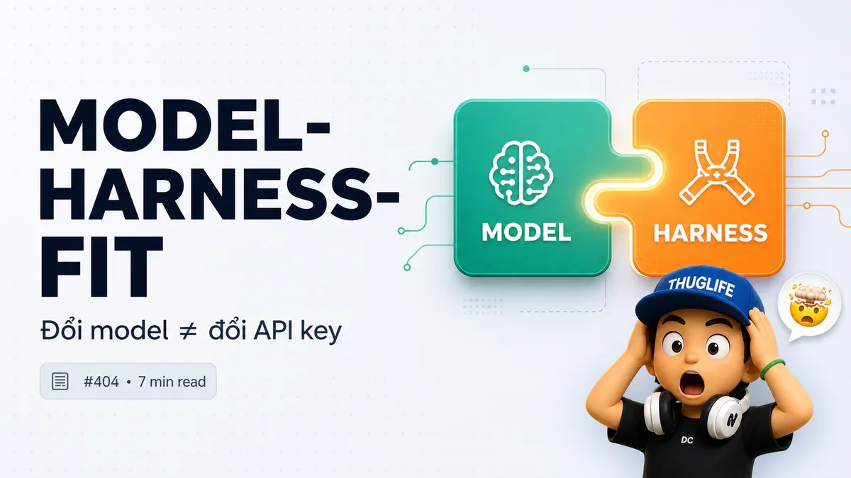 Harness Api Model Model-Harness-Fit: Tại sao đổi model không đơn giản như đổi API key ...