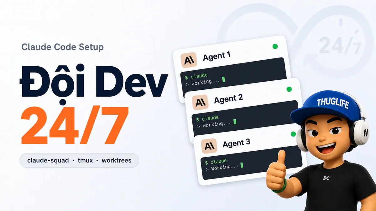 Tạo Ra Team Dev Làm Việc 24/7 - devlog
