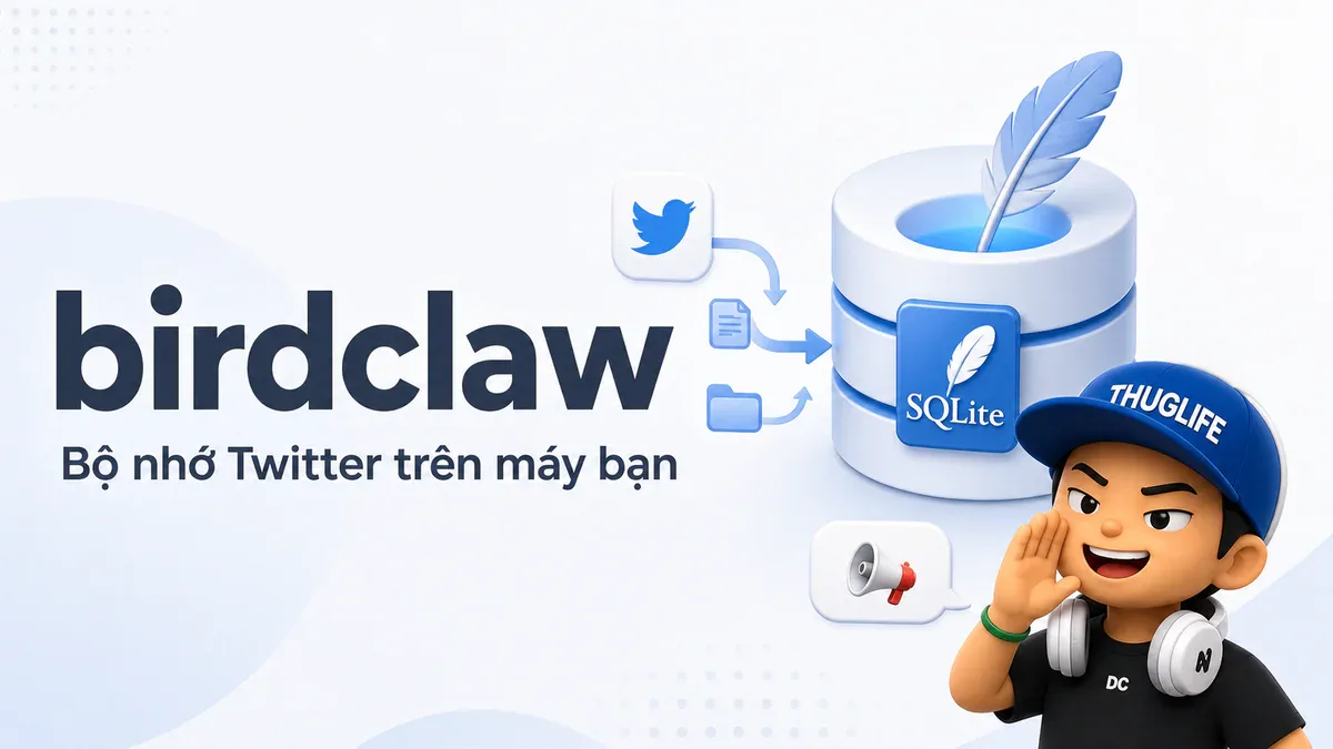 birdclaw - Bộ nhớ Twitter trên máy bạn