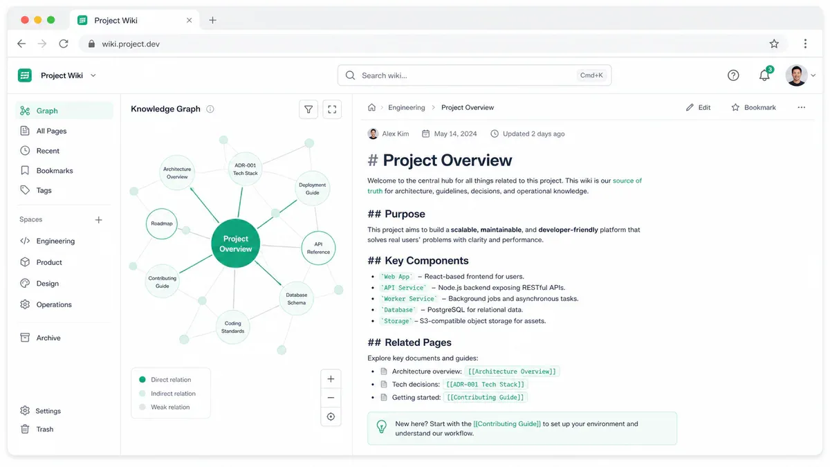 lanshu-wiki-web - giao diện xem wiki online