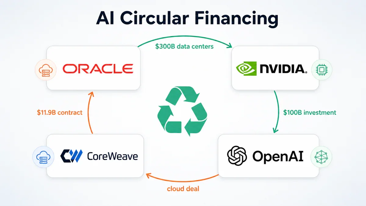 AI Circular Financing: vòng lặp vốn Oracle - Nvidia - OpenAI - CoreWeave