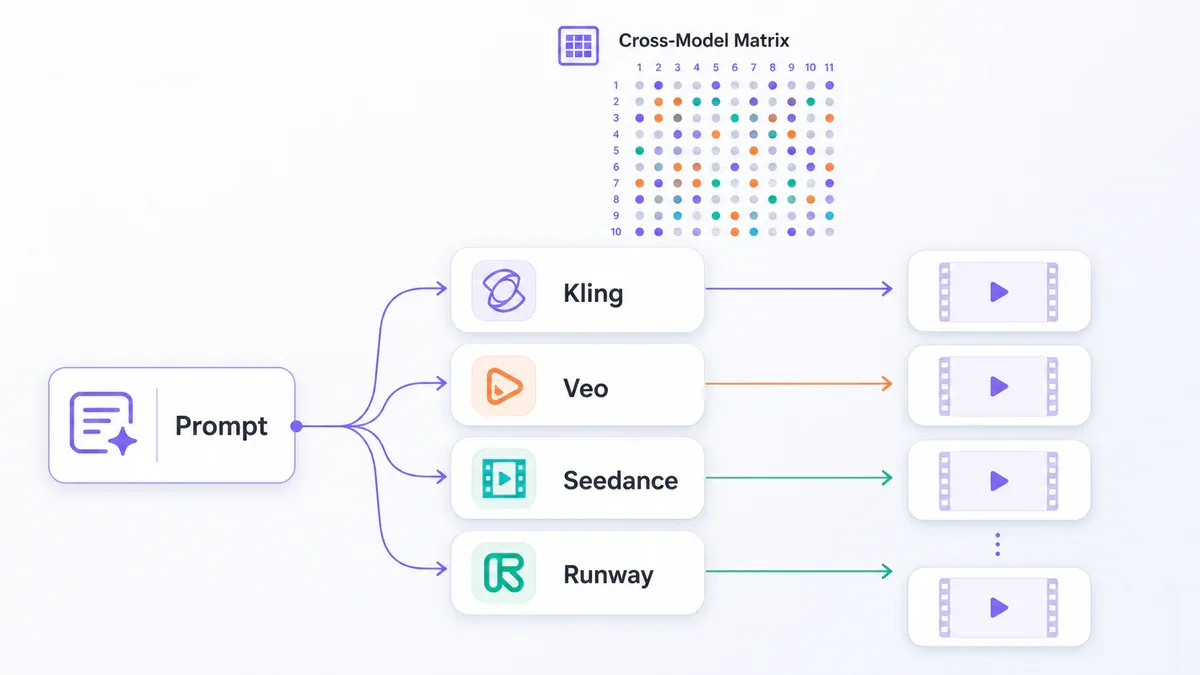 Sơ đồ workflow prompt engineering đa model