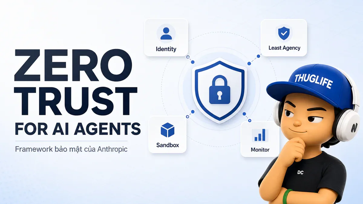 Zero Trust cho AI Agent: Framework bảo mật toàn diện từ Anthropic - devlog
