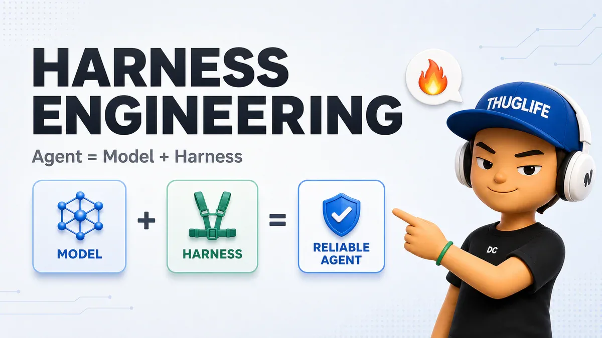 Harness Engineering: Agent = Model + Harness