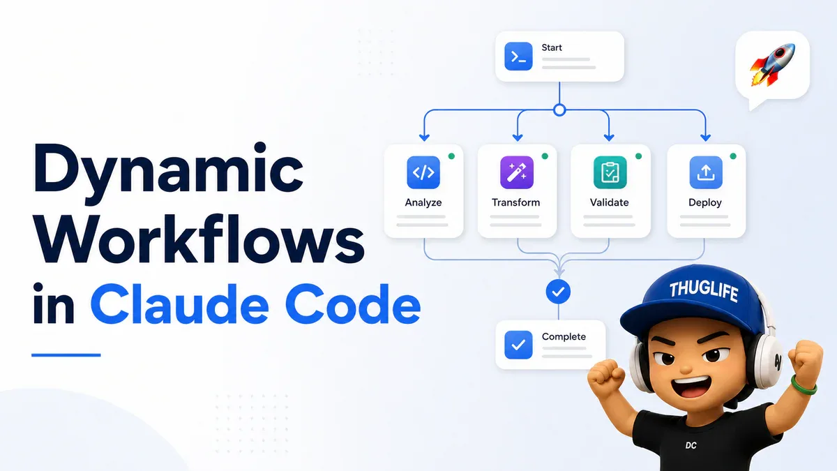 Dụng Cụ cho Mọi Tác Vụ: Dynamic Workflows trong Claude Code - devlog