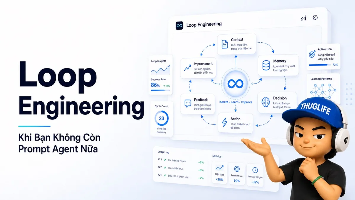 Loop Engineering: Khi Bạn Không Còn Là Người Prompt Agent Nữa - devlog