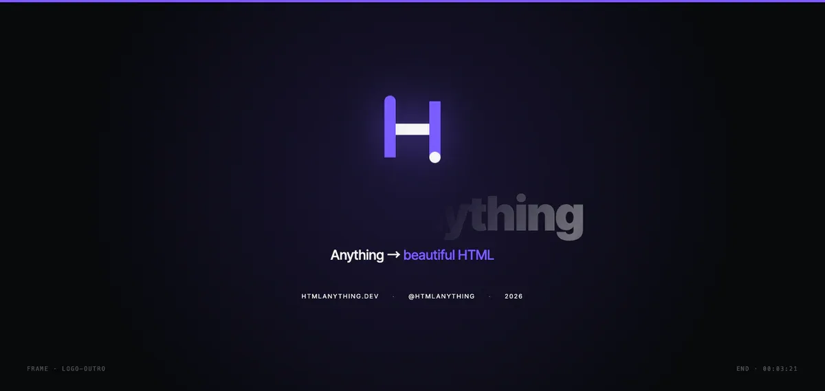 Template frame-logo-outro - logo end card cho sign-off