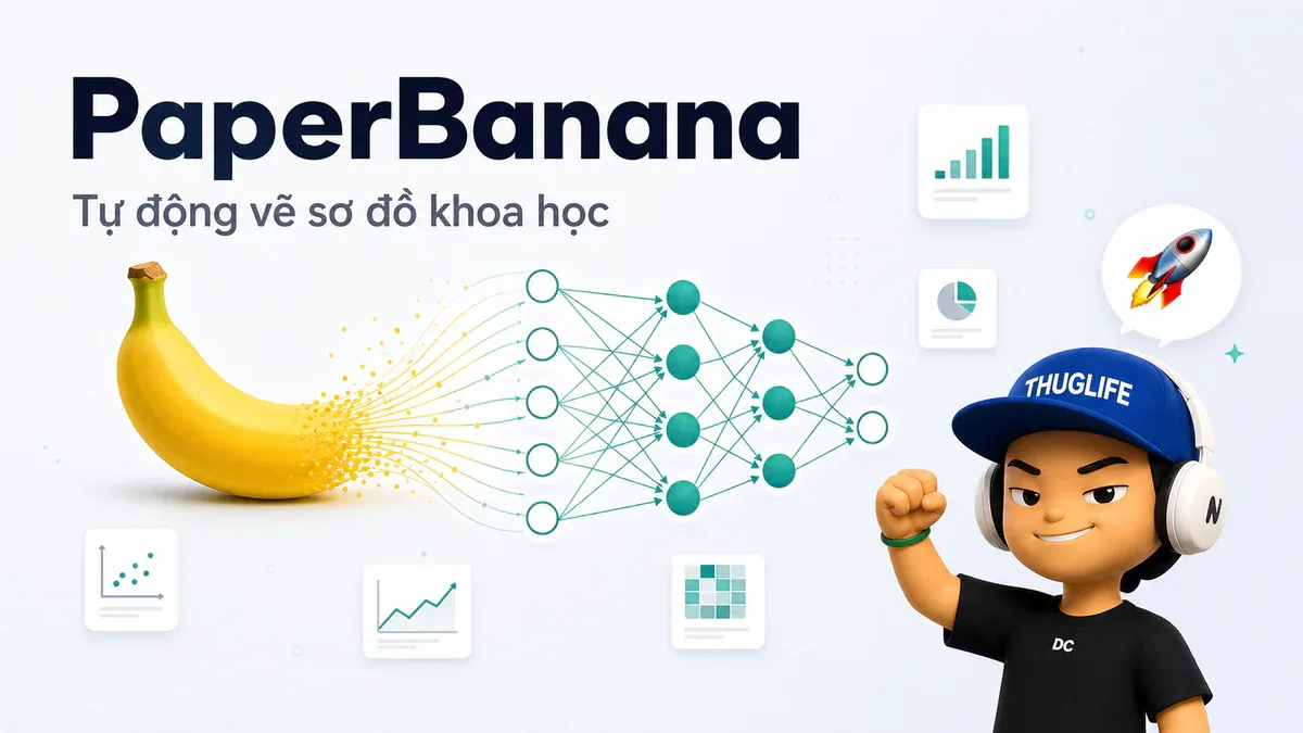PaperBanana - tự động vẽ sơ đồ khoa học