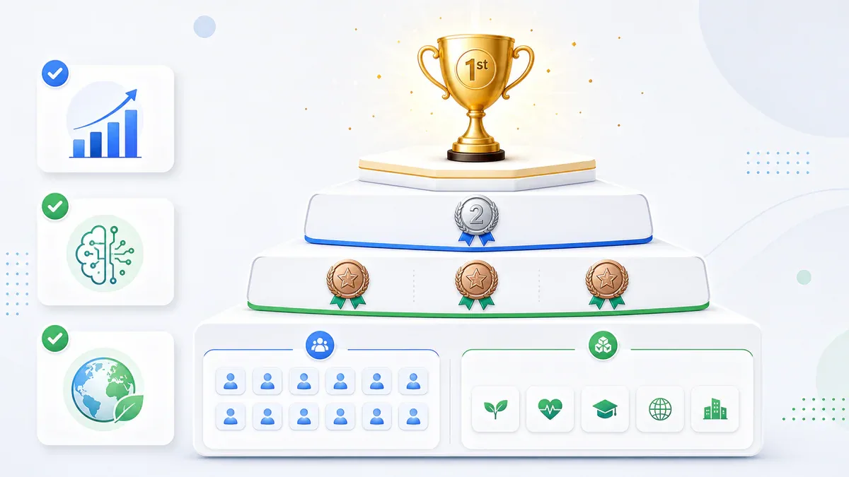 Cấu trúc giải thưởng Build with Gemini XPRIZE - 25 winners, từ $500K đến $50K