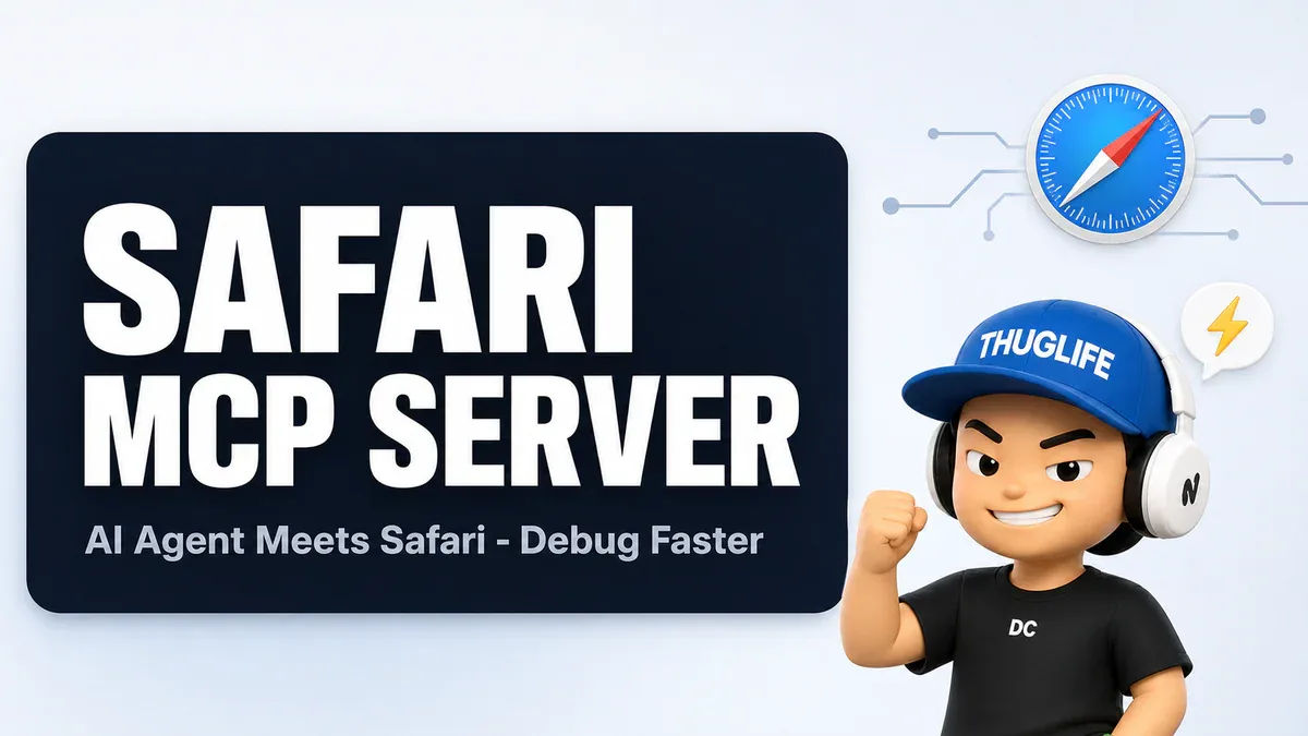 Safari MCP Server - AI Agent Debug Website Ngay Trong Safari