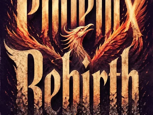 Posters & Typography - Phoenix Rebirth dramatic poster by GPT-Image-2
