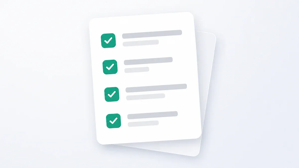 Checklist minh hoạ 6 pattern viết prompt hiệu quả