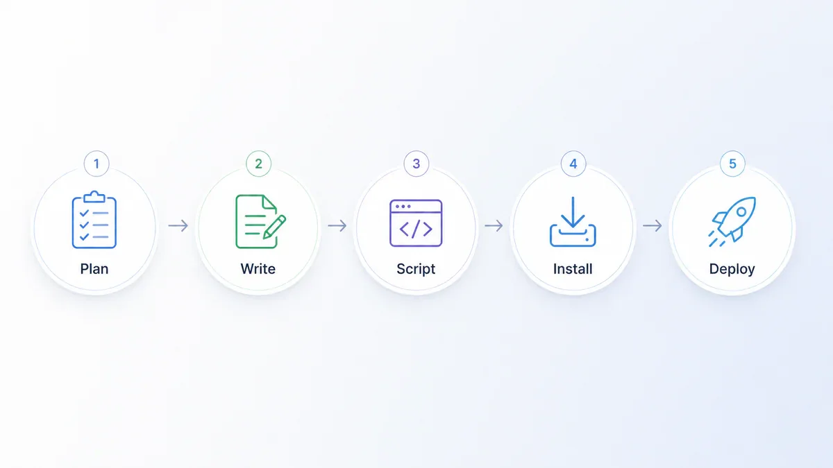 Workflow diagram