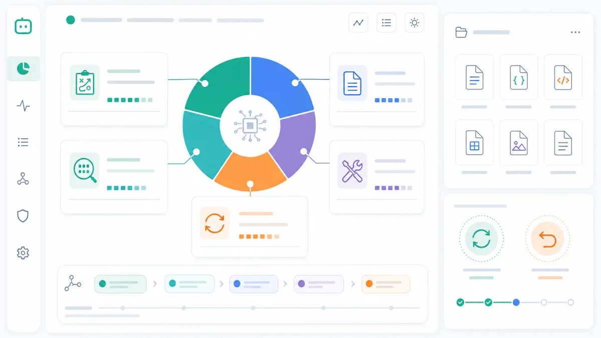 Dashboard minh họa phân bổ token theo các hoạt động của Agent
